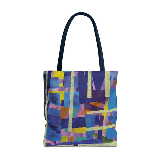 Maze By Chantale H. Printed Tote Bag