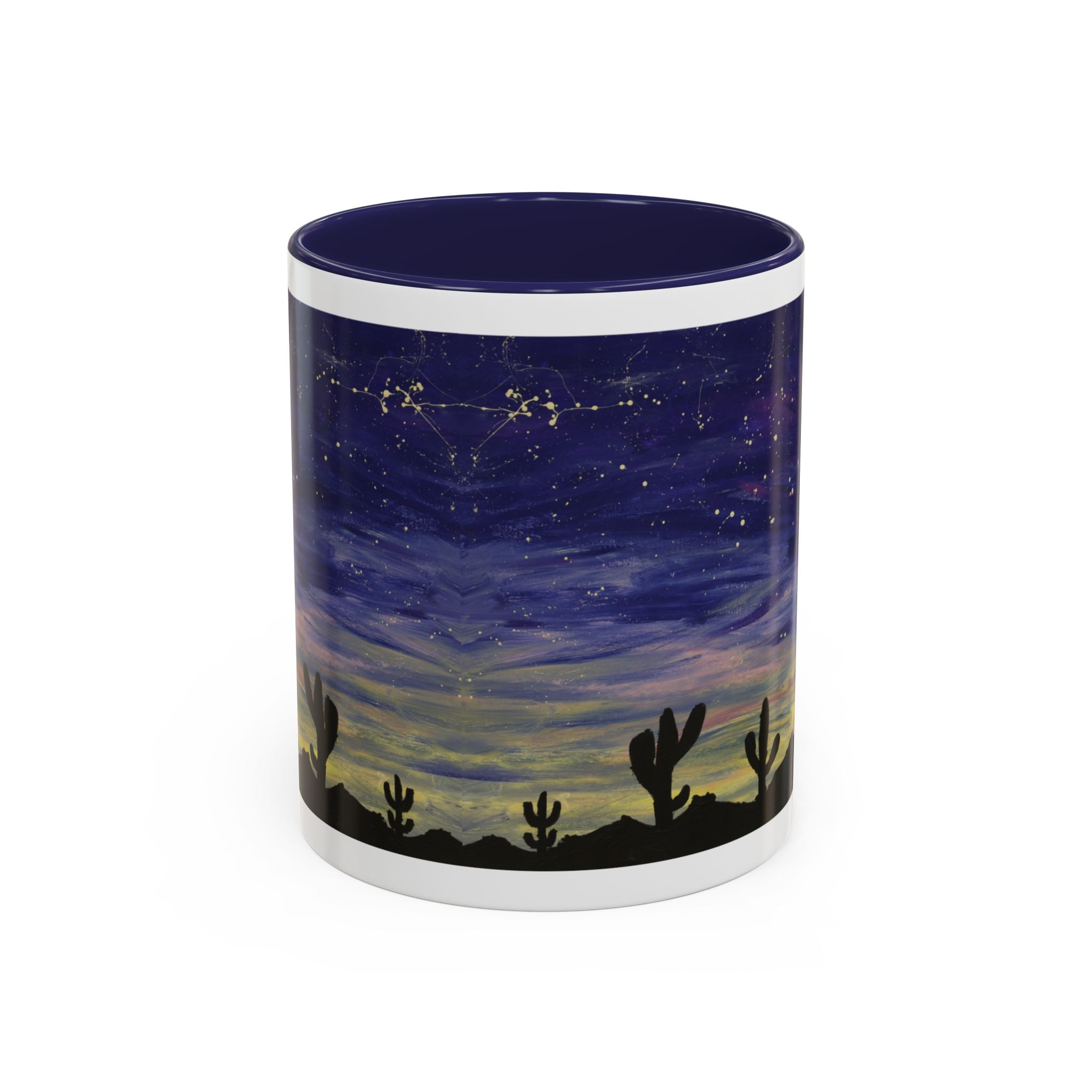 Colorful Oasis Desert By Bonnie M. Accent Coffee Mug