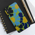 Load image into Gallery viewer, Blue Flowers By Kalei S. Tough Phone Cases
