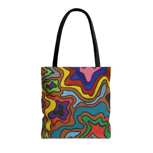 Lava Tubes By Caesar G. Printed Tote Bag