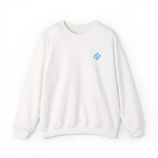 OV Opportunity Village Logo Embroidered Unisex Crewneck Sweatshirt