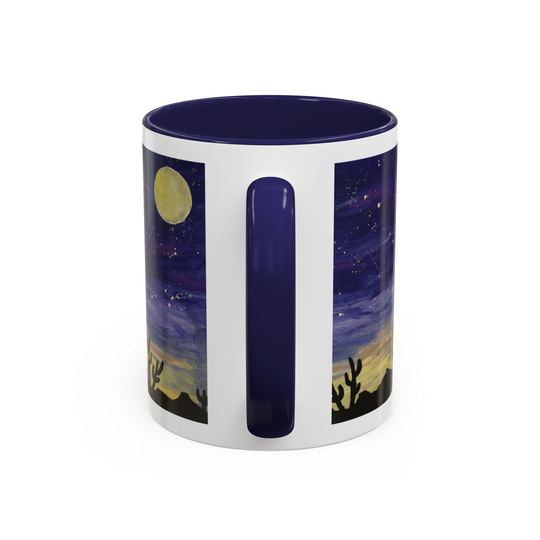Colorful Oasis Desert By Bonnie M. Accent Coffee Mug
