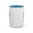 Load image into Gallery viewer, Watery Flowers by Max R. Accent Coffee Mug
