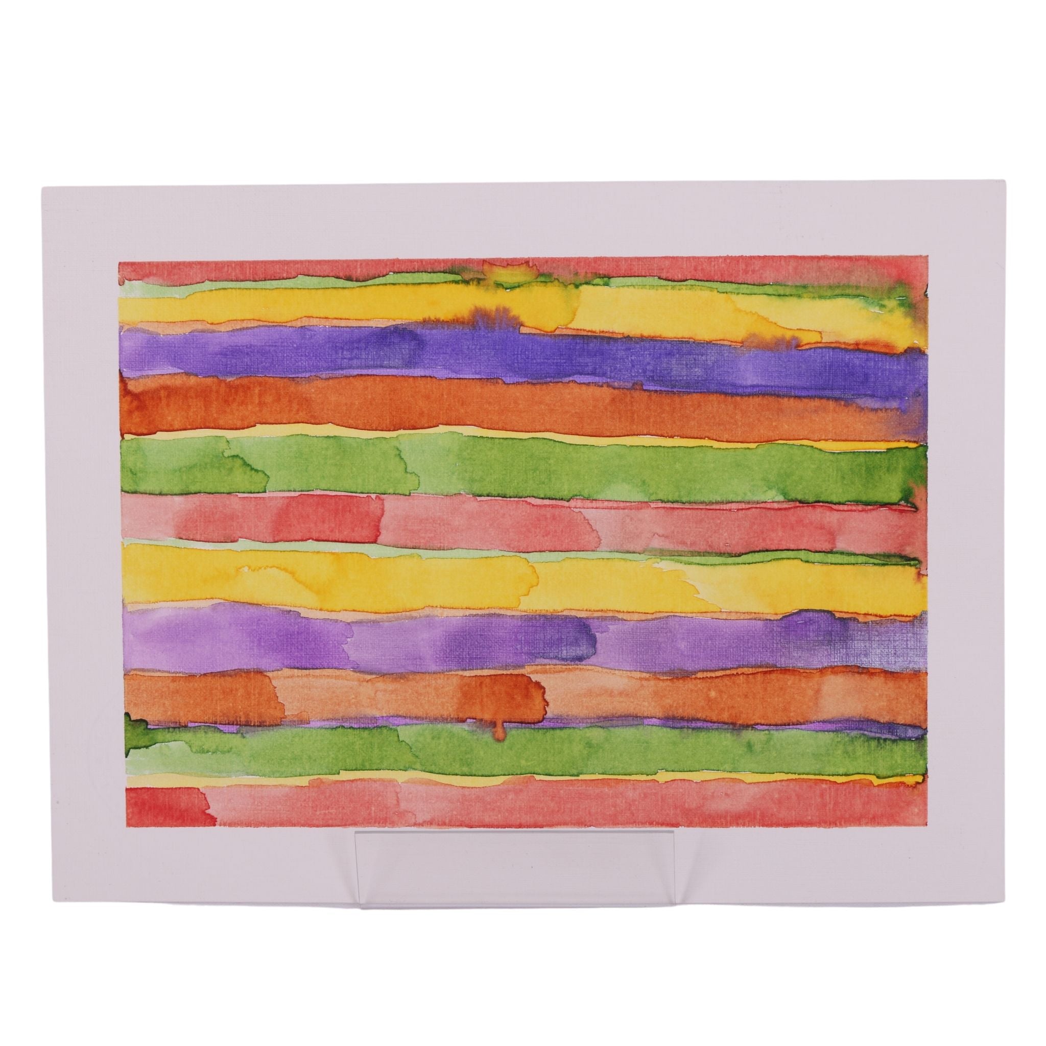 Happy Highway 12 x 9 Painting by Sharen G.