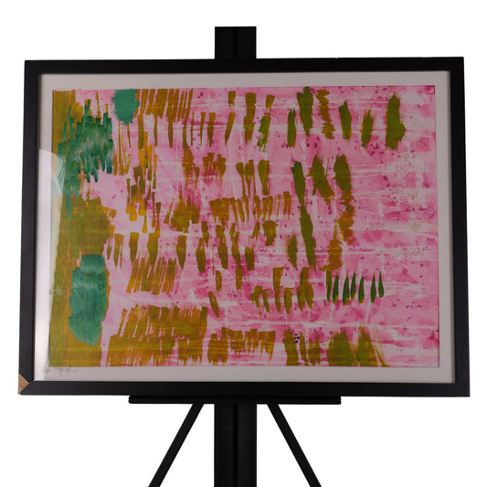 Abstract 25 x 19 Mixed Media by Kim D.