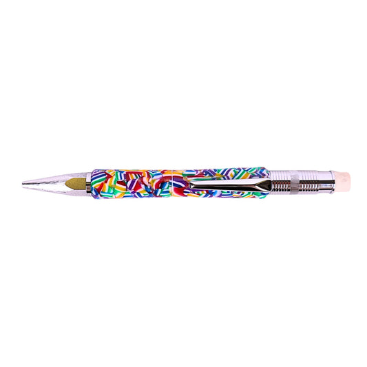 Acrylic Mechanical Pencil Black Ink Pen By Jamie N. 00120