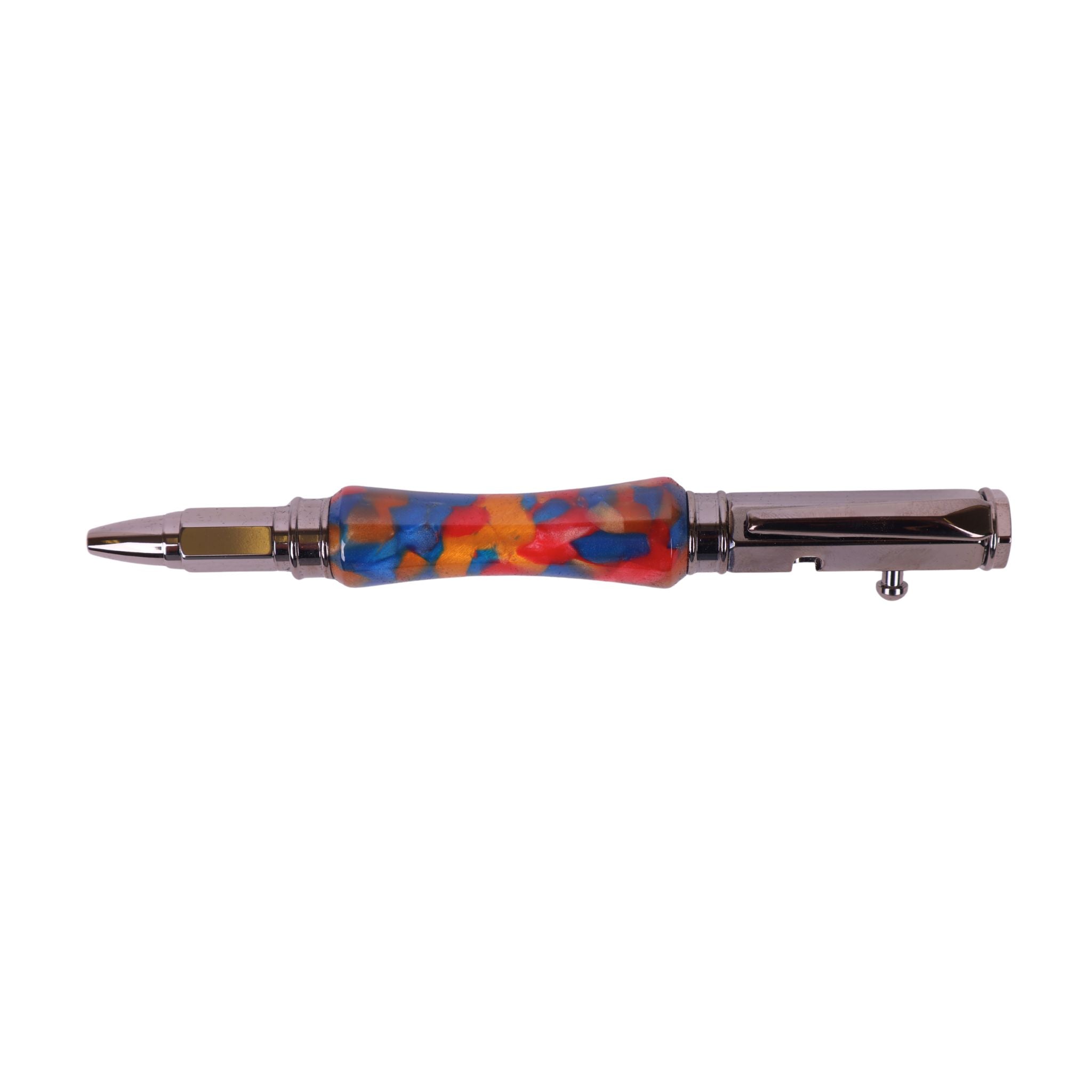 Acrylic Vertex Bolt Action Black Ink Pen By Jiezl G. 00164