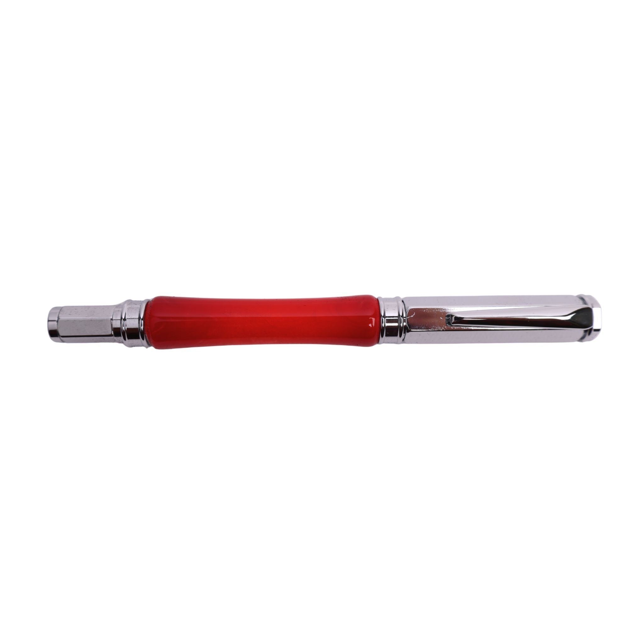 Acrylic Vertex Fountain Black Ink Pen By Jasmine M. 00207
