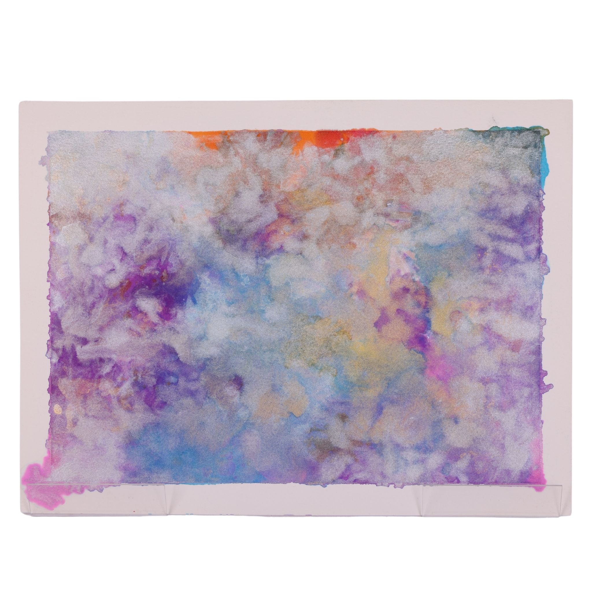 Angelic Sky 16 x 12 Mixed Media by Sharen G.