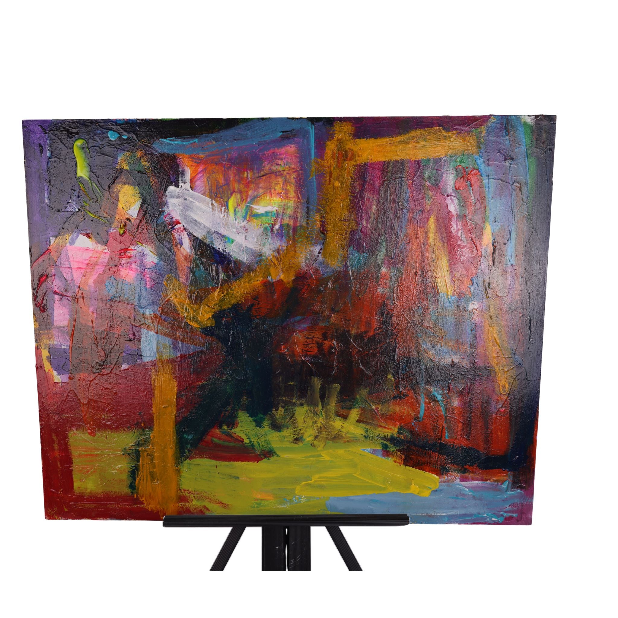 Autumn Sunset 20 x 16 Painting by Sean M.