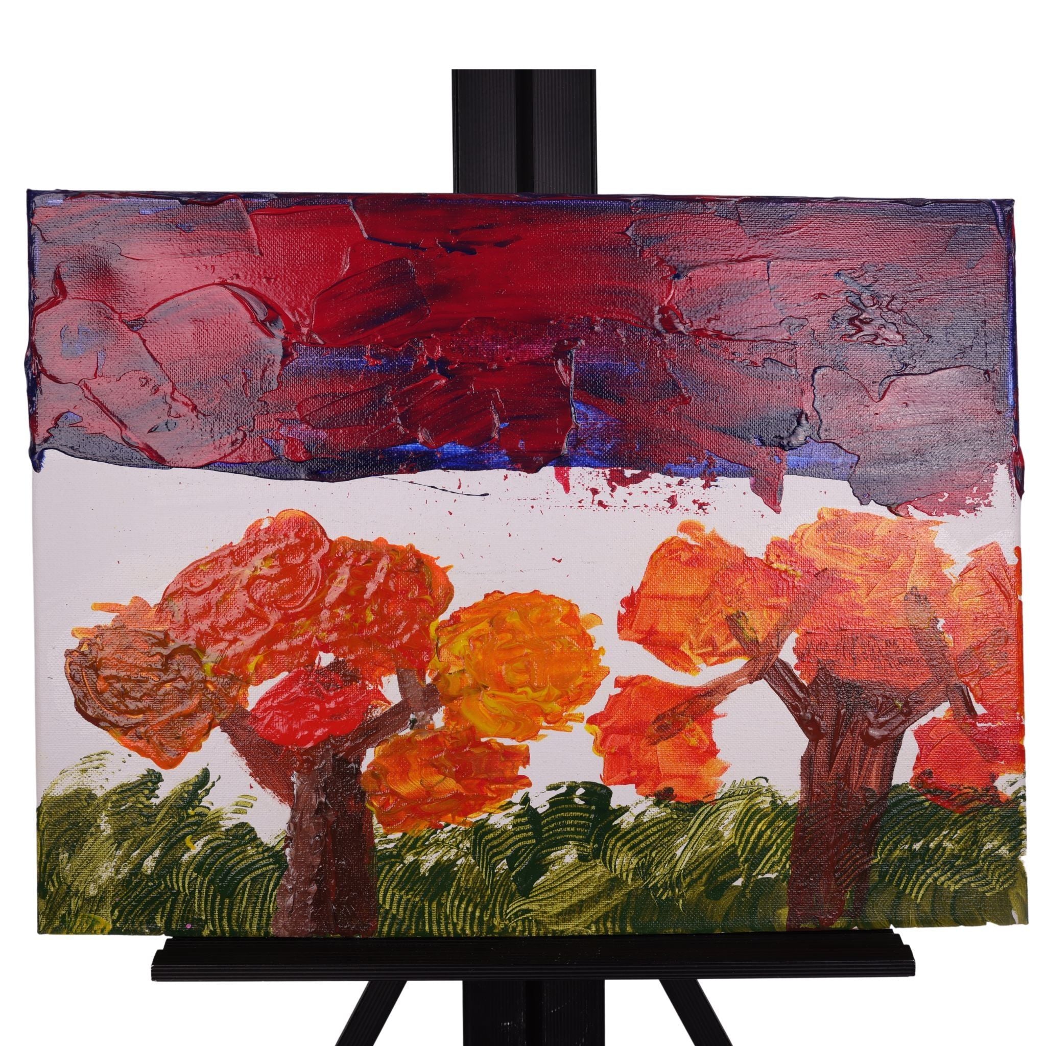 Autumn 12 x 16 Painting by Kim D.