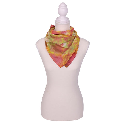 Autumn Sky 21 x 21 Scarf by Vandi K.