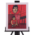 Load image into Gallery viewer, Basketball Player 14 x 11 Mixed Media by Michael C.
