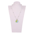Load image into Gallery viewer, Beaded Flower Pendant  Necklace by Chantale H.
