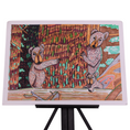 Load image into Gallery viewer, Bears in Forest 18x24 Drawing by Jasmine M.
