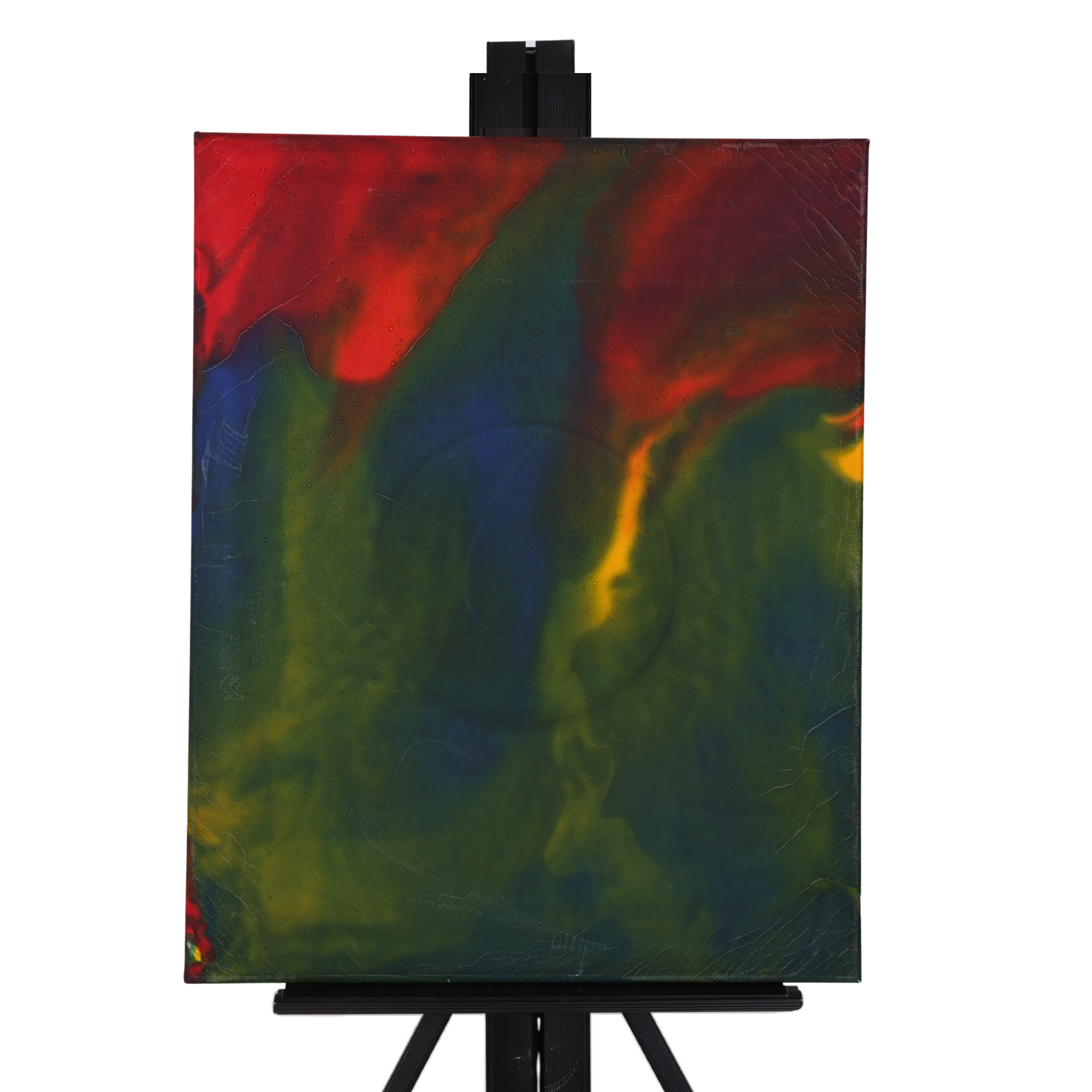 Big Small 20 x 16 Painting by Eden Y.
