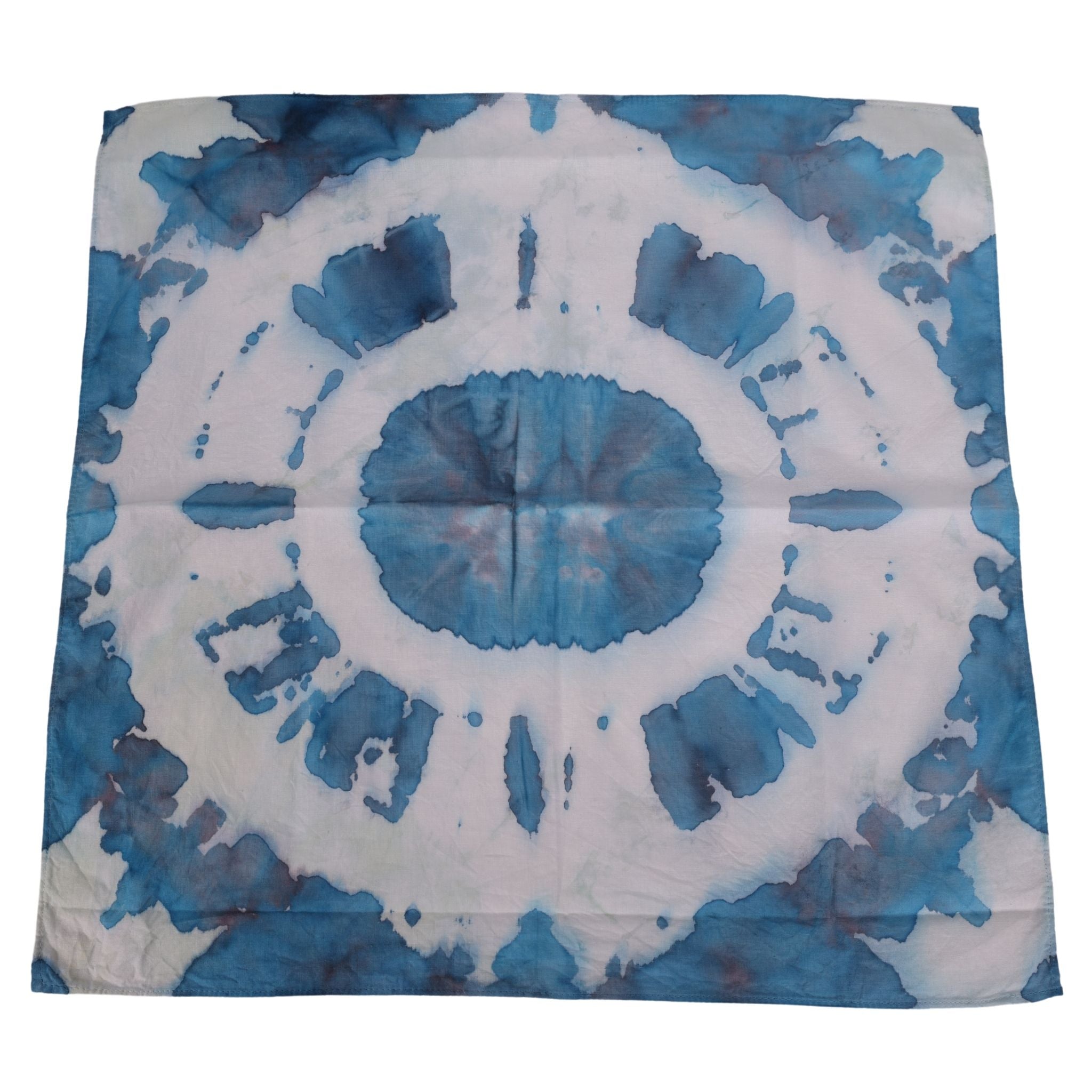 Blue Beauty 21 x 21 Scarf by Kat H.