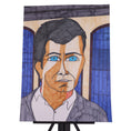 Load image into Gallery viewer, Blue Eyes 24 x 18 Mixed Media by Michael C.
