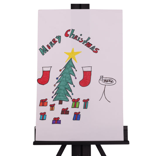 Christmas Time 11 x 17 Drawing by Jasmine M.