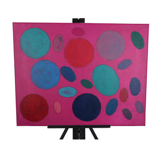Color Bubble 19 x 11 Painting by Crezette M.