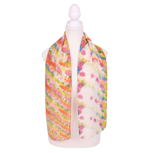 Colorful Bushes 54 x 8 Scarf by Kelly C.