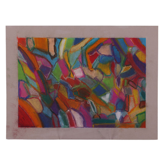 Colors Galore 9 x 12 Drawing by Kristin A.