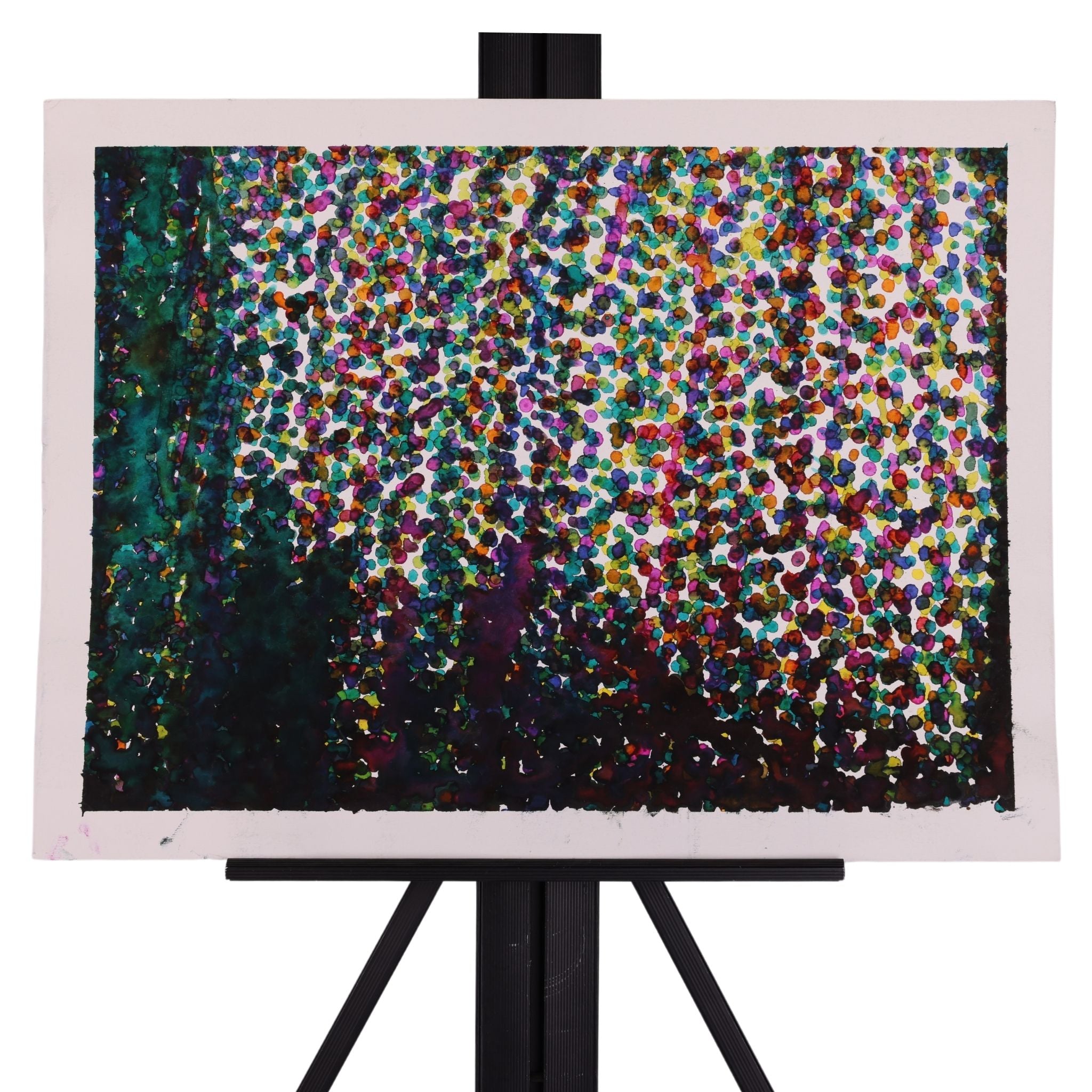 Dark Side 20 x 15 Painting by Sean M.
