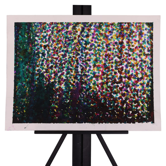 Dark Side 20 x 15 Painting by Sean M.