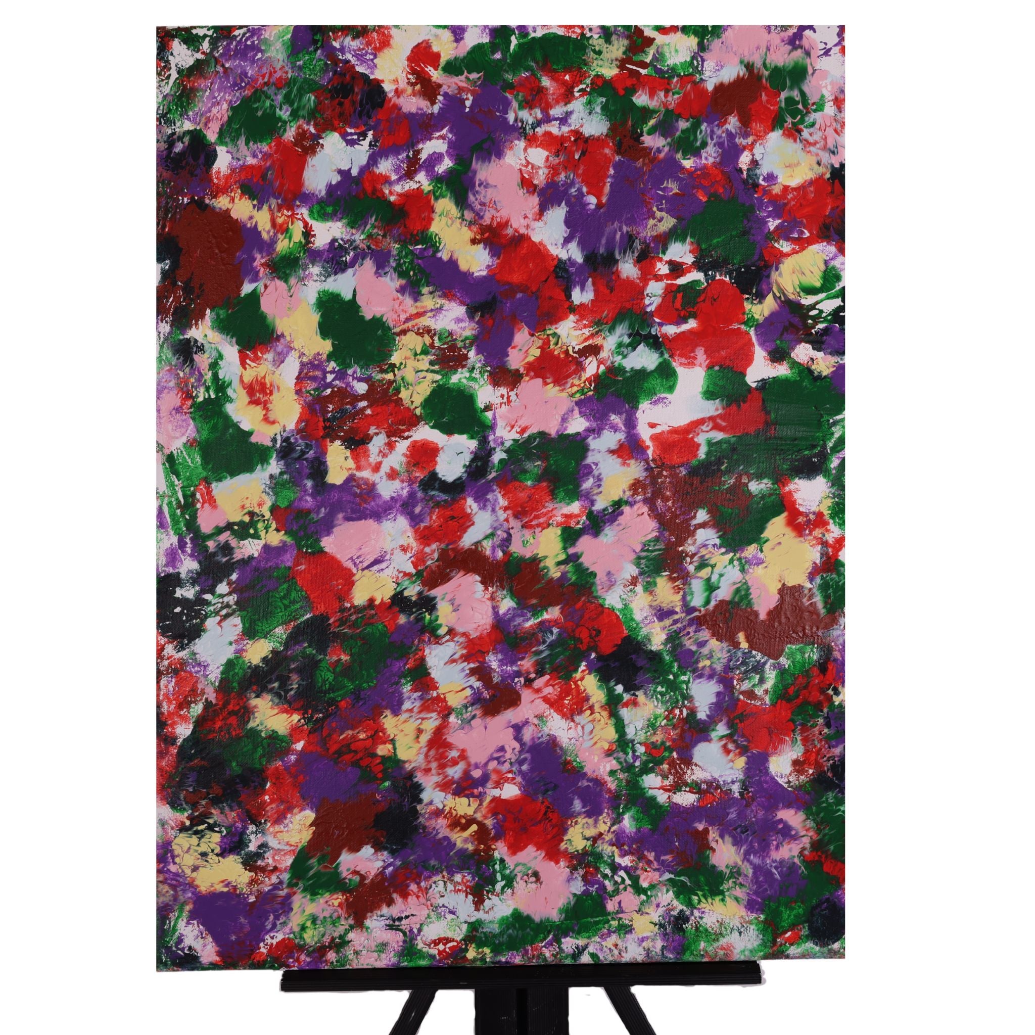 Dazed Clown 24 x 18 Painting by Yvette J.