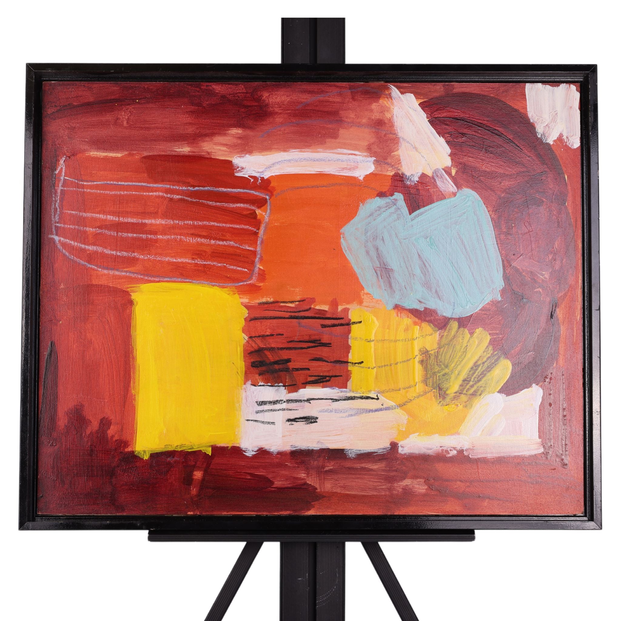Desert Oasis 17 x 21 Painting by Donald H.