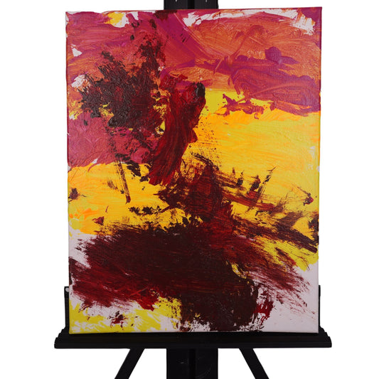 Don't Go In The Lava 14 x 11 Painting by Terrance W.