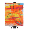 Load image into Gallery viewer, Dragon Tail 20 x 16 Painting by Sean M.
