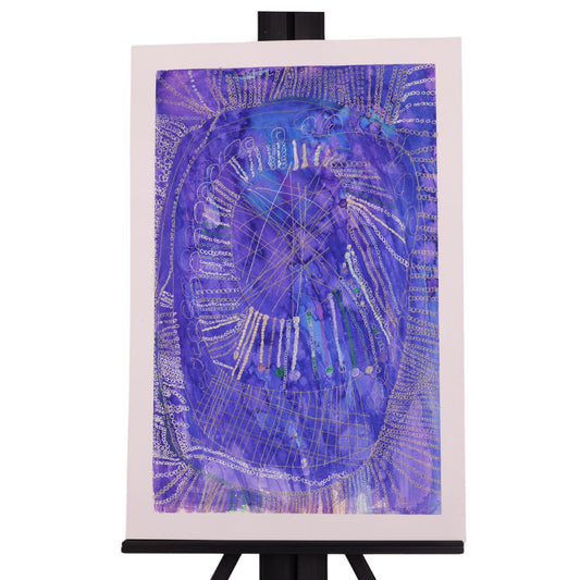 Dream Catcher 18 x 12 Mixed Media by Vanessa S.