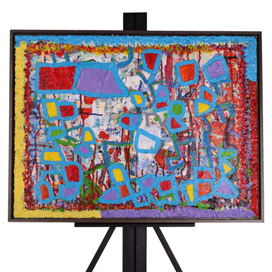 Experimenting With Color 25 x 19 Painting by Sean M.