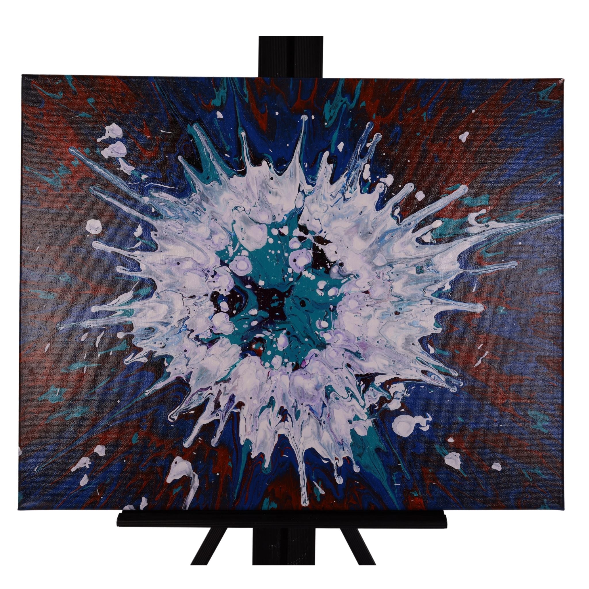 Eye Of The Storm 20 x 16 Painting by Chris P.