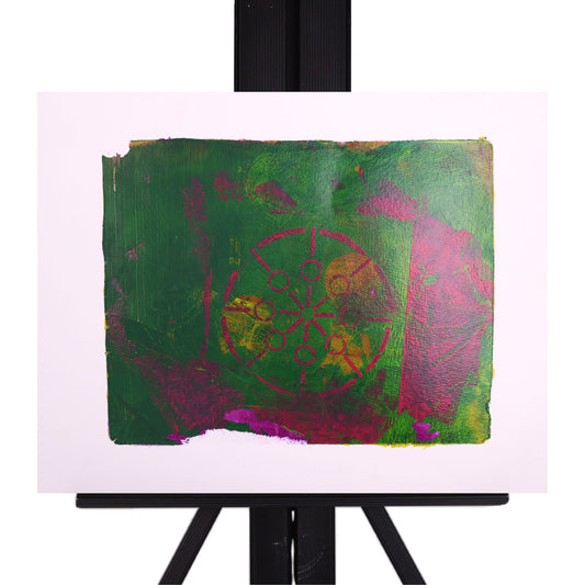 Eyes 14 x 11 Painting by Tonichelle M.
