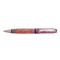 Load image into Gallery viewer, Figured Wood Big Ben Twist Black Ink Pen By Eden Y. 00265
