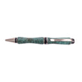 Load image into Gallery viewer, Figured Wood Big Ben Twist Black Ink Pen By Jamie N. 00229
