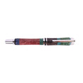 Load image into Gallery viewer, Figured Wood Cameron Rollerball Black Ink Pen By Jasmine M. 00291
