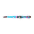 Load image into Gallery viewer, Figured Wood Concava Twist Black Ink Pen By Dana W. 00286

