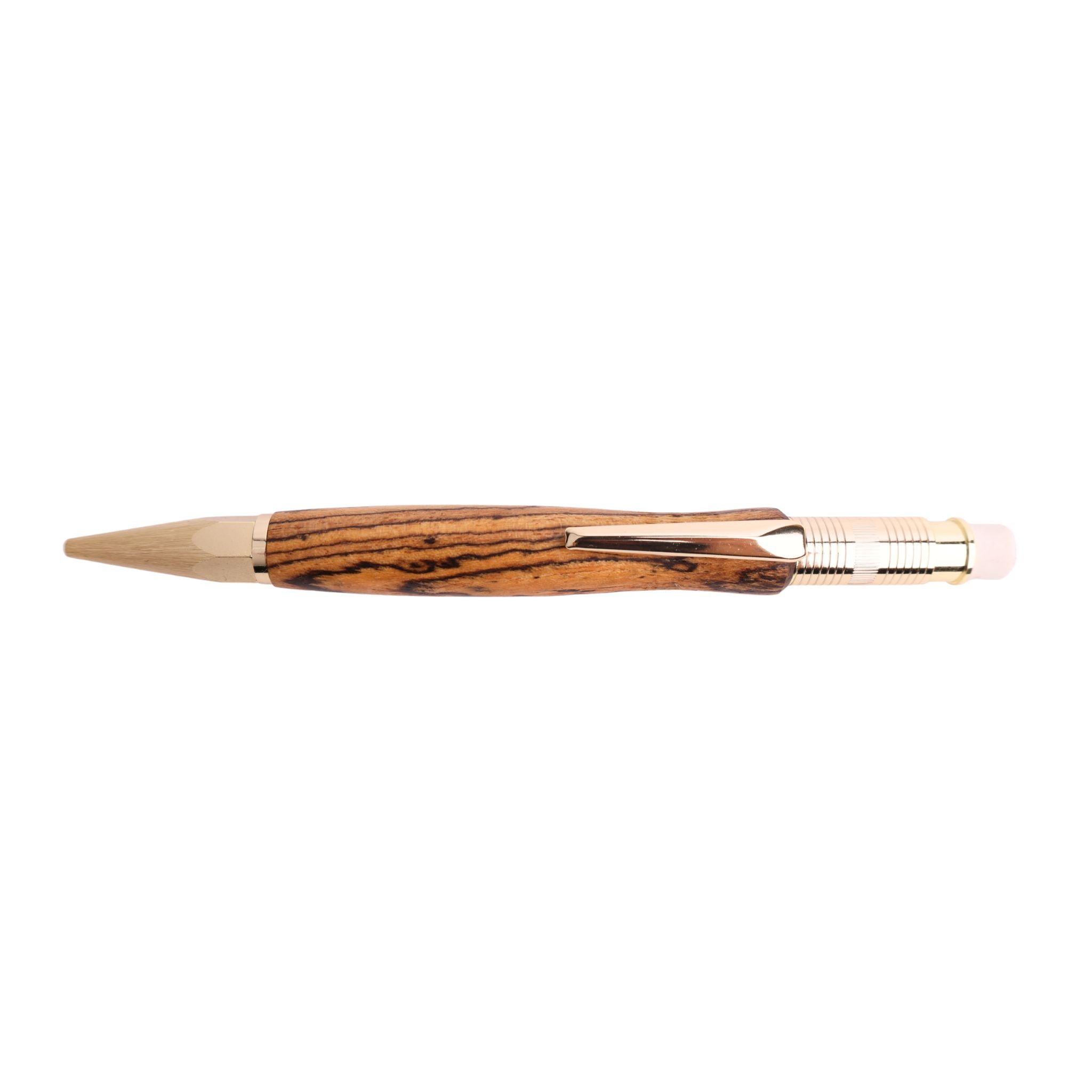 Figured Wood Mechanical Pencil 2mm Lead Mechanical Pencil By Kalei S. 00241