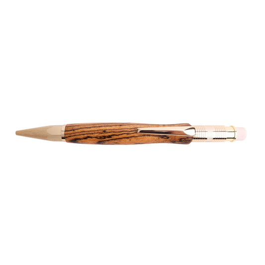 Figured Wood Mechanical Pencil 2mm Lead Mechanical Pencil By Kalei S. 00241