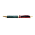 Load image into Gallery viewer, Figured Wood Slimline Pro Gel Black Ink Pen By Cory B. 00266
