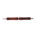 Load image into Gallery viewer, Figured Wood Slimline Pro Gel Black Ink Pen By Cory B. 00294
