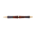 Load image into Gallery viewer, Figured Wood Slimline Pro Gel Black Ink Pen By Jasmine M. 00293
