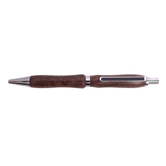 Figured Wood Slimline Pro Gel Black Ink Pen By Michael B. 00213