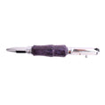 Load image into Gallery viewer, Figured Wood Vertex Bolt Action Black Ink Pen By Kalei S. 00239
