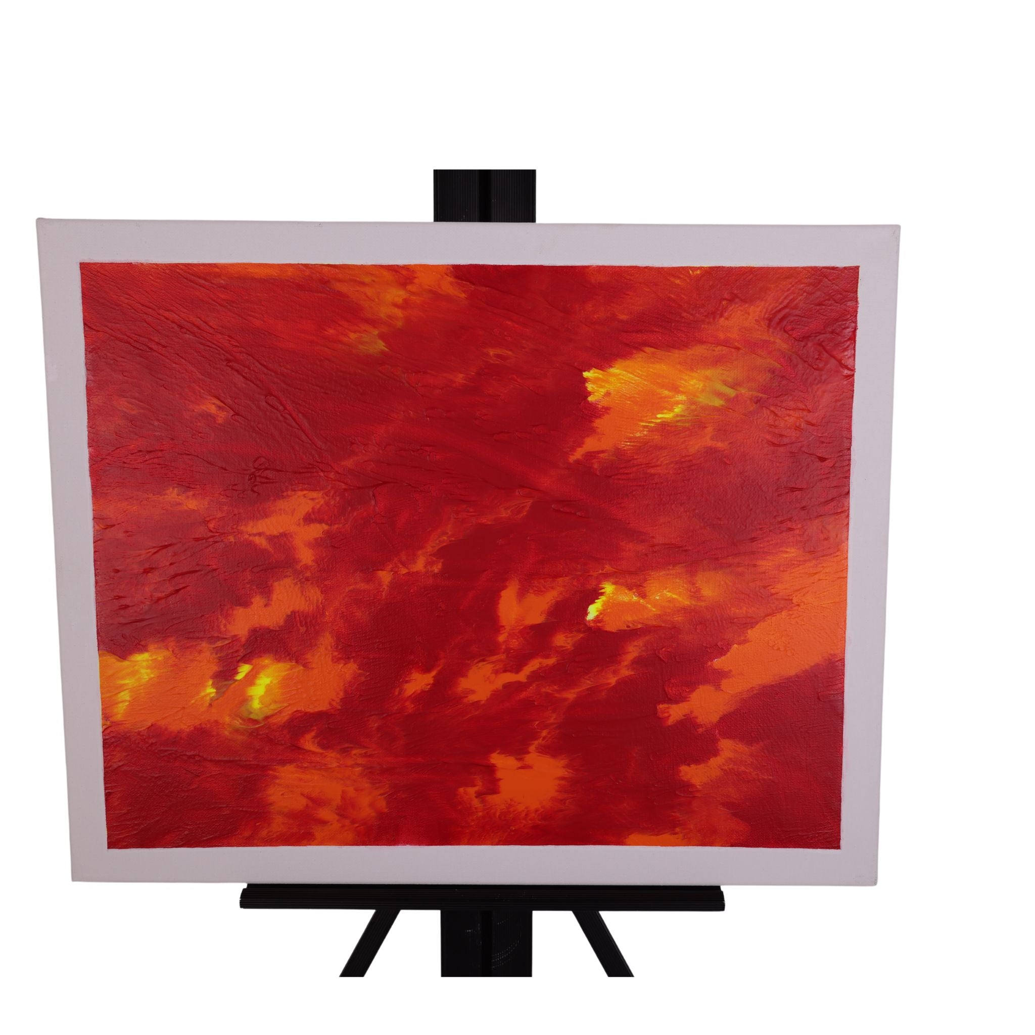 Fire! 20 x 16 Painting by Lauren W.