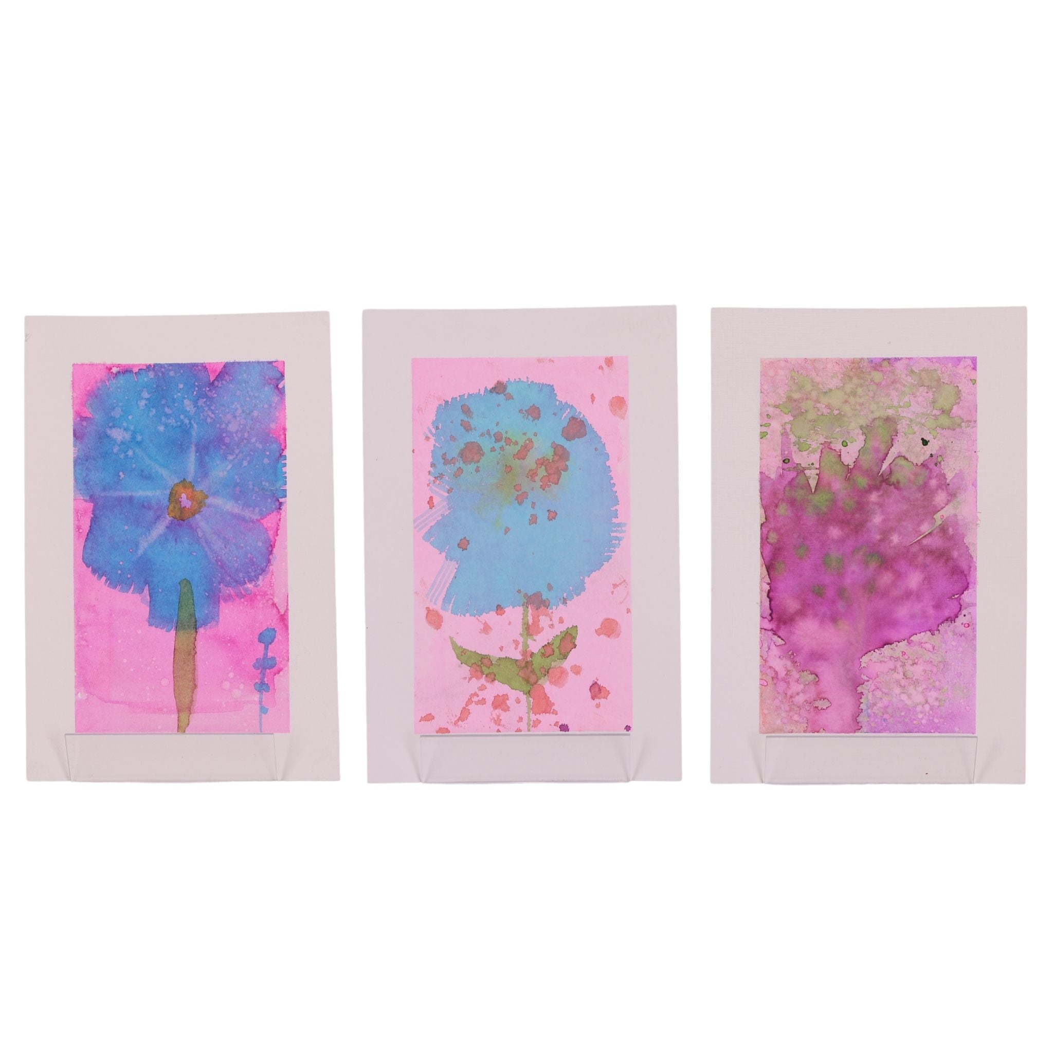 Flower Bouquet #1 9 x 6 Painting by Chantale H.