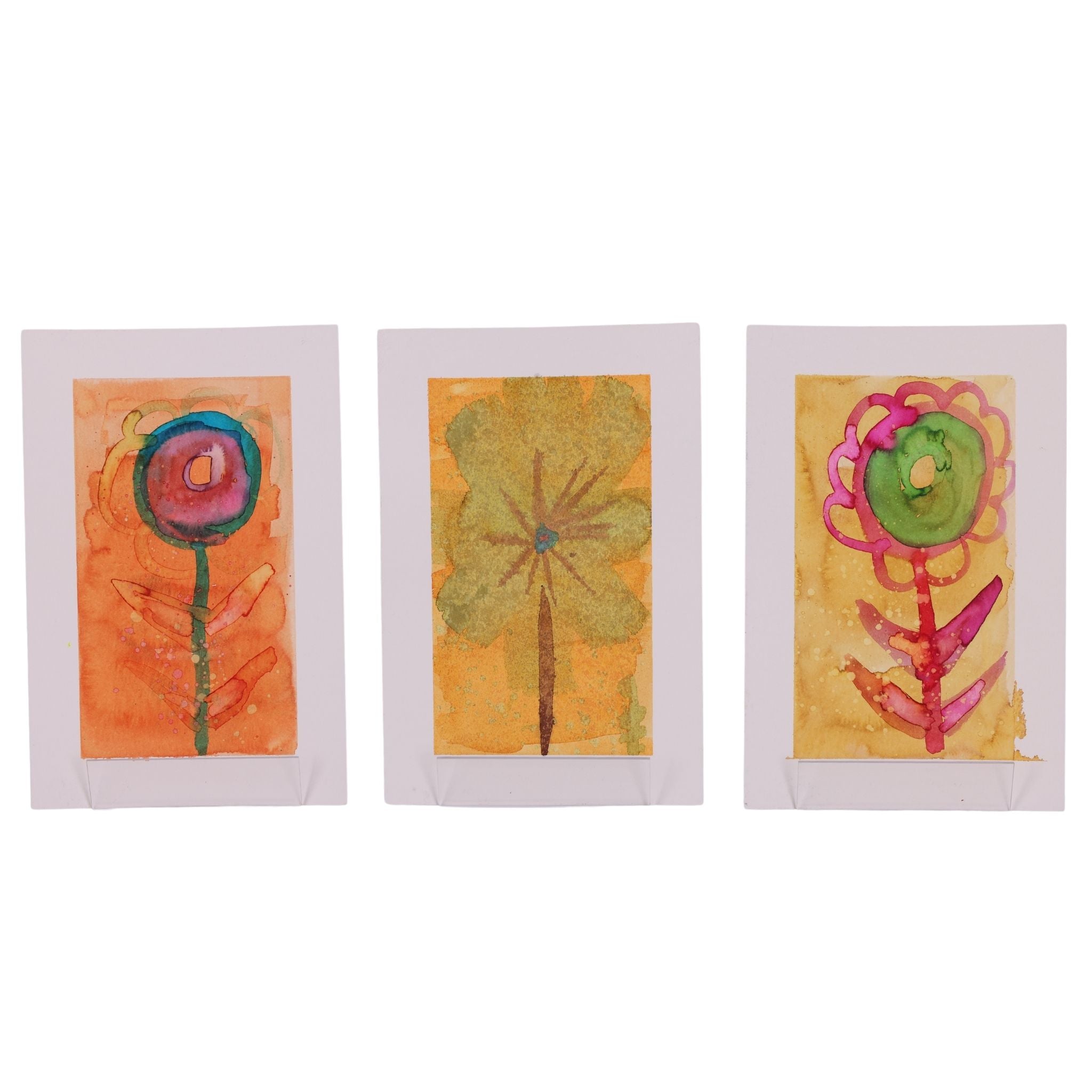 Flower Bouquet #3 9 x 6 Painting by Chantale H.